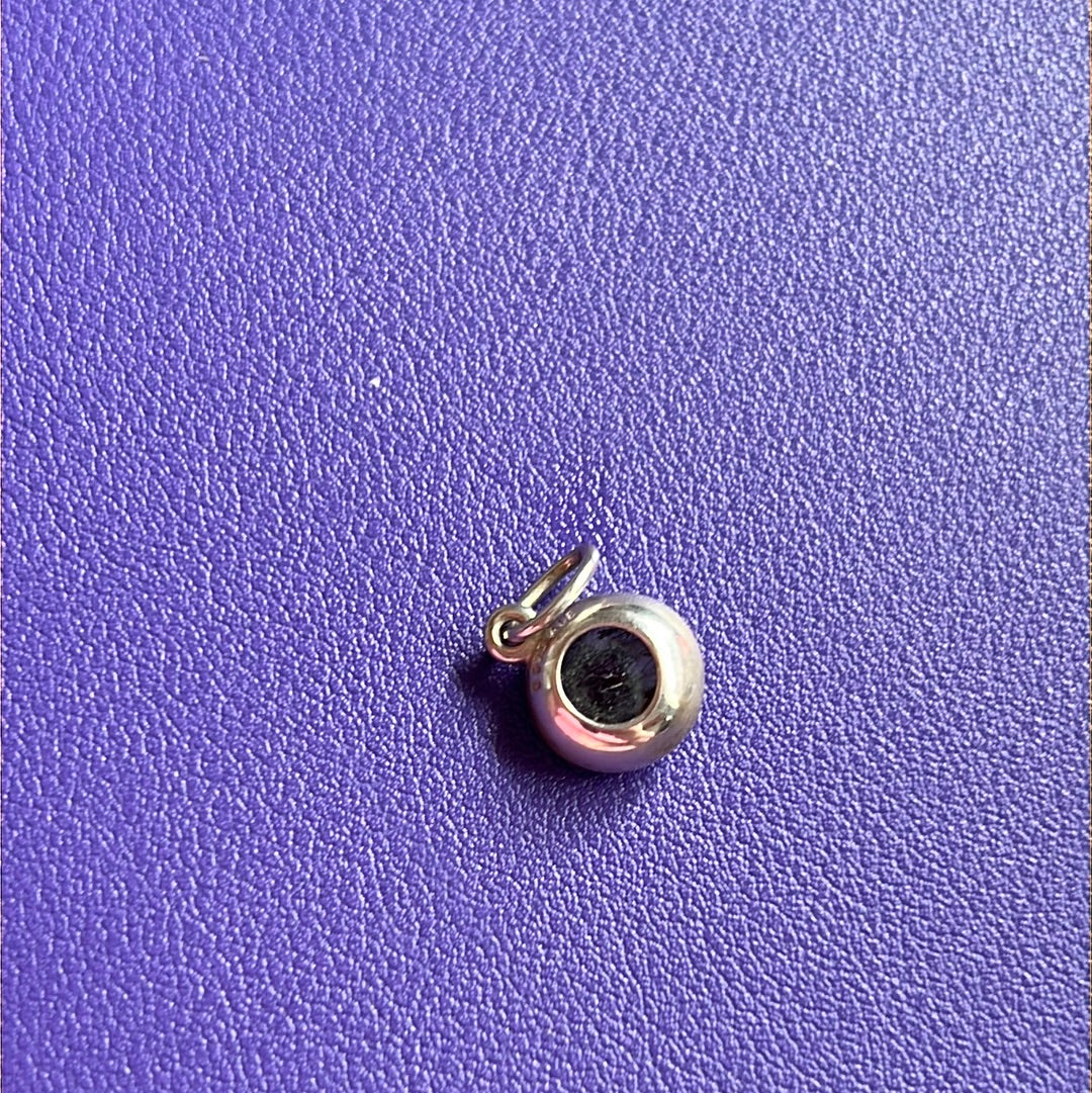 Genuine Pandora Retired Dark Enchantment Black Rutilite Charm Pendant