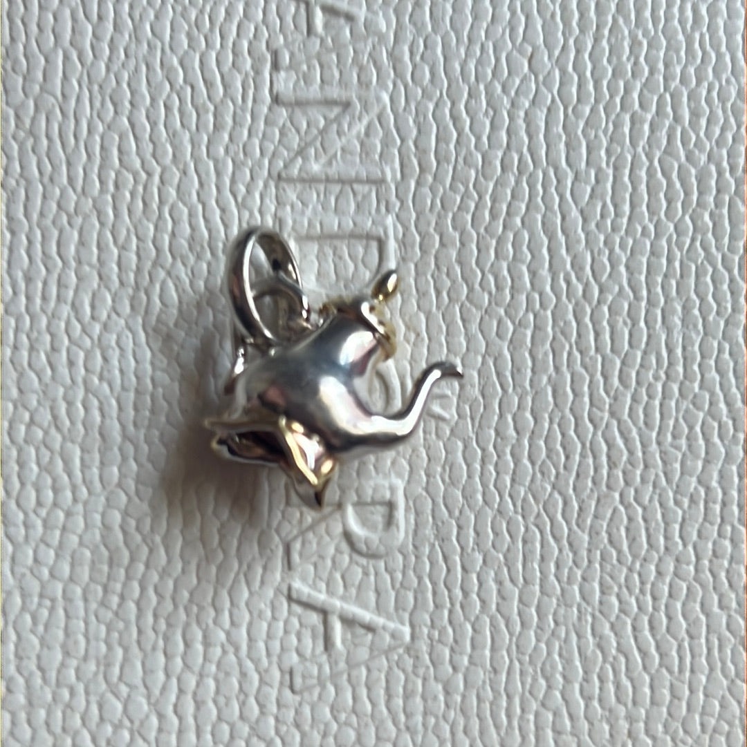 Genuine Links of London Vermeil Teapot Charm