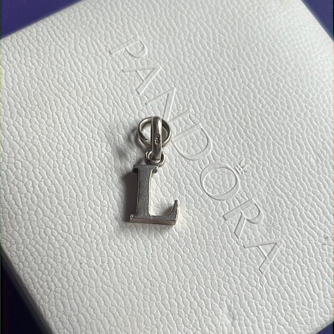 Genuine Links of London Letter L Dangle Charm