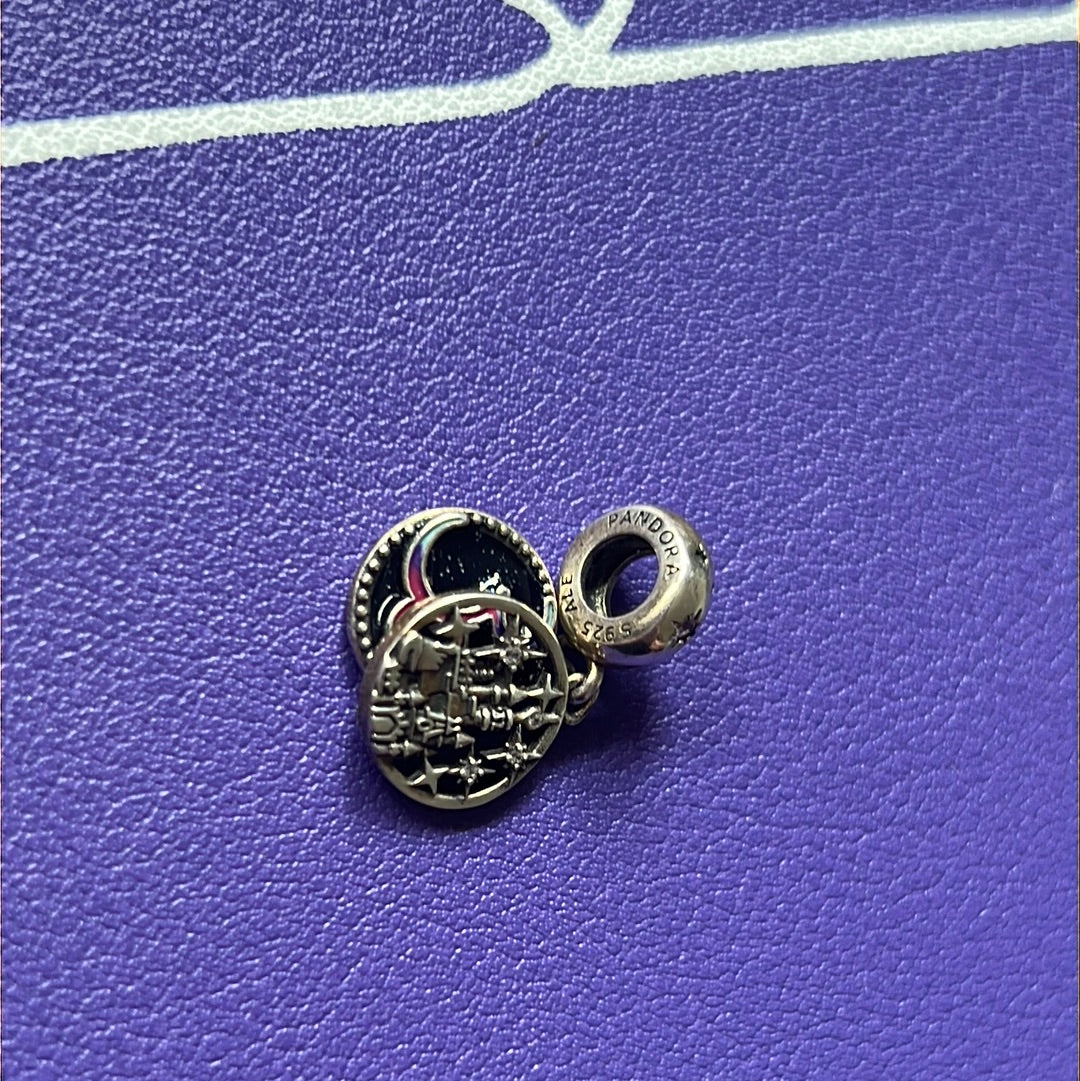Sterling Silver Disney Land Paris 30th Anniversary Charm