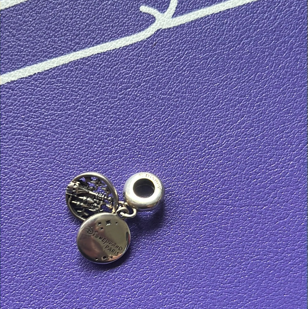 Sterling Silver Disney Land Paris 30th Anniversary Charm