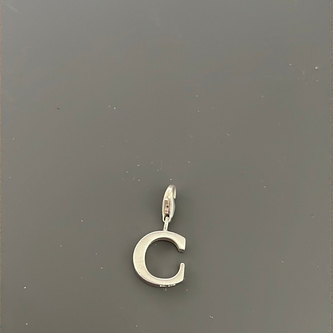 Unbranded Letter C Initial Dangle Charm