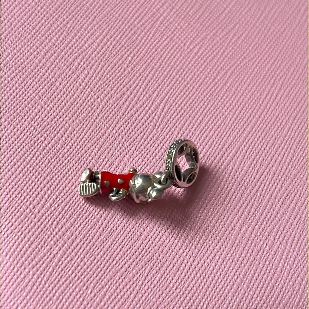 Genuine Pandora Disney Chinese New Year Minnie Dangle Charm