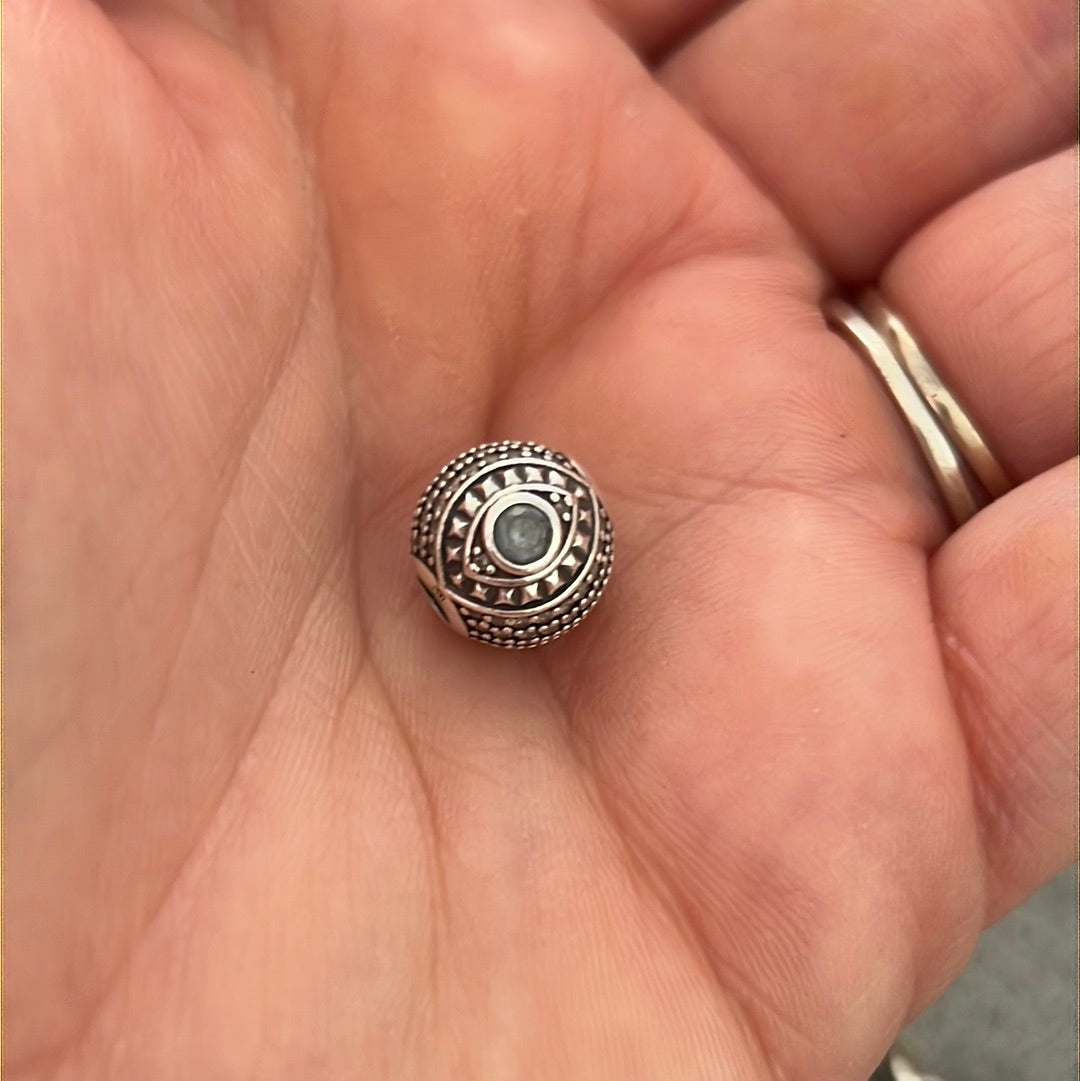 Genuine Thomas Sabo Karma Pave Evil Eye Charm