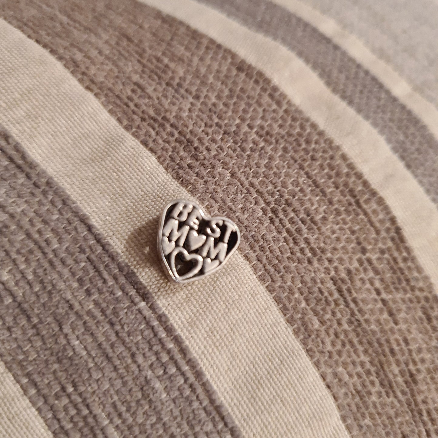 Genuine Pandora Best Mum Mom Charm Heart Gift