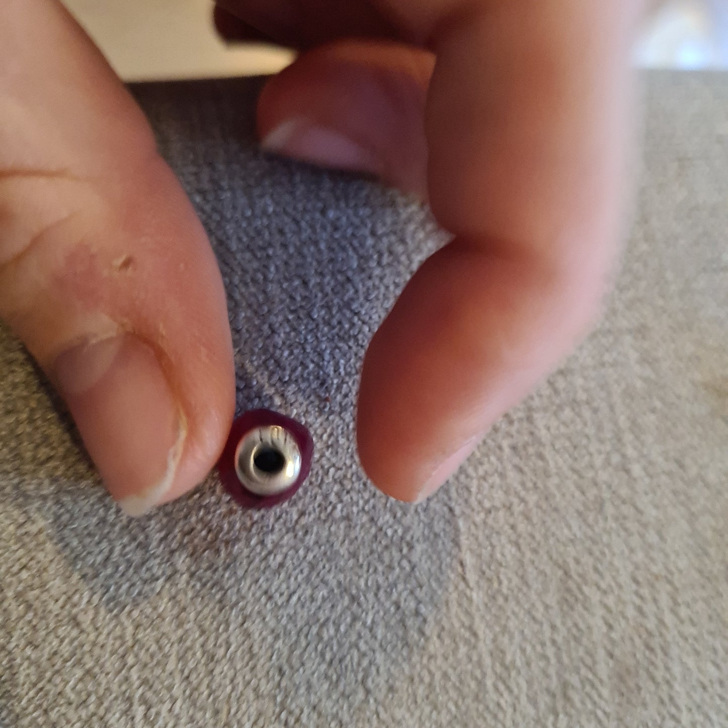Genuine Pandora Essence Love Fuscia Red Charm Glass Heart