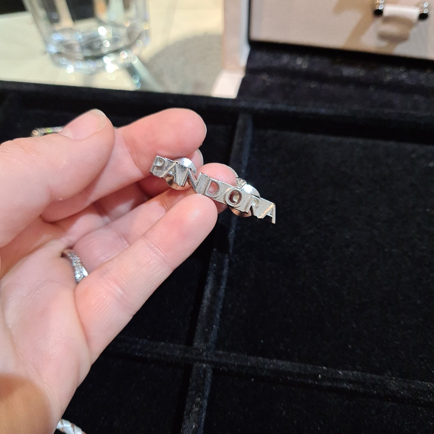 Genuine Pandora Logo Pin Badge