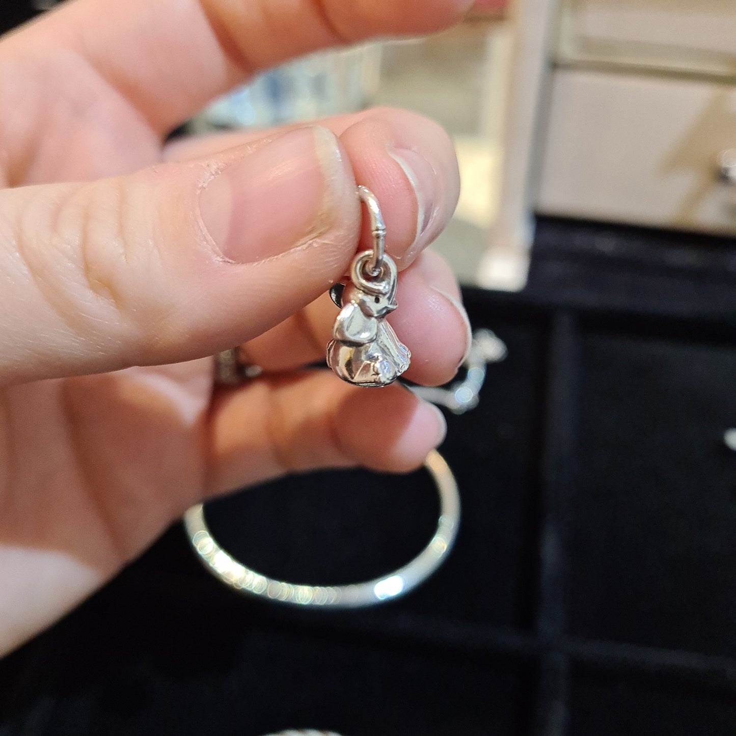 Genuine Pandora Little Elephant Pendant Charm Beautiful
