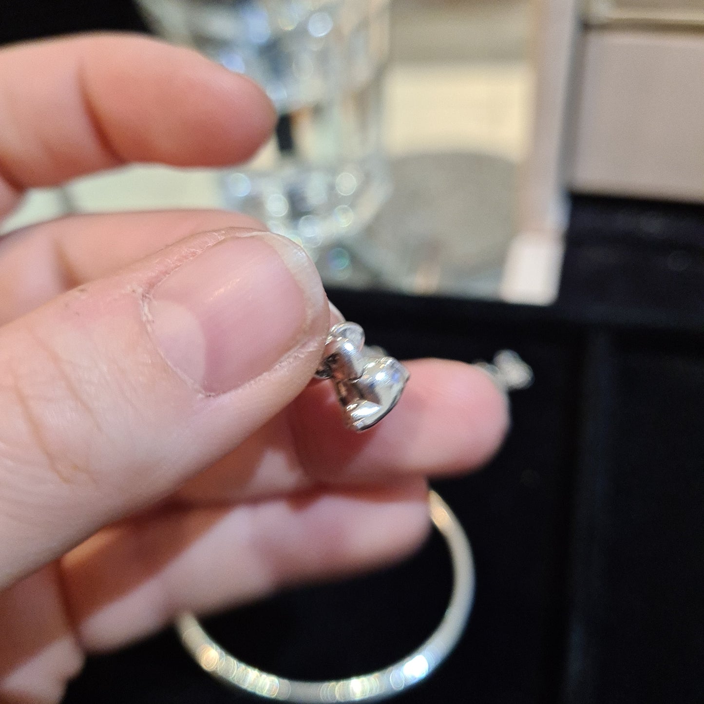 Genuine Pandora Little Elephant Pendant Charm Beautiful