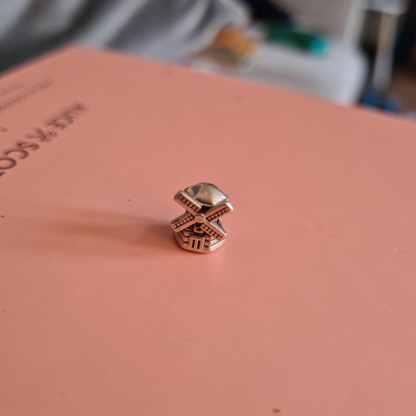 Genuine Pandora Windmill Rare and Retired Charm