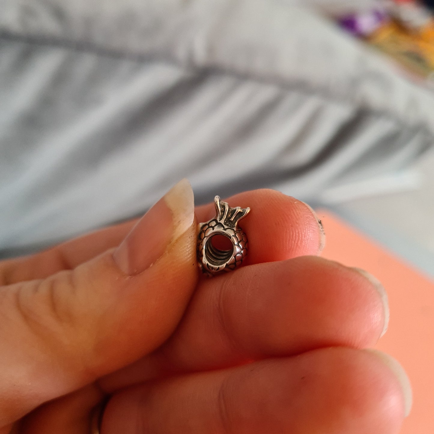 Genuine Pandora Happy Fish Rare and Retired Charm