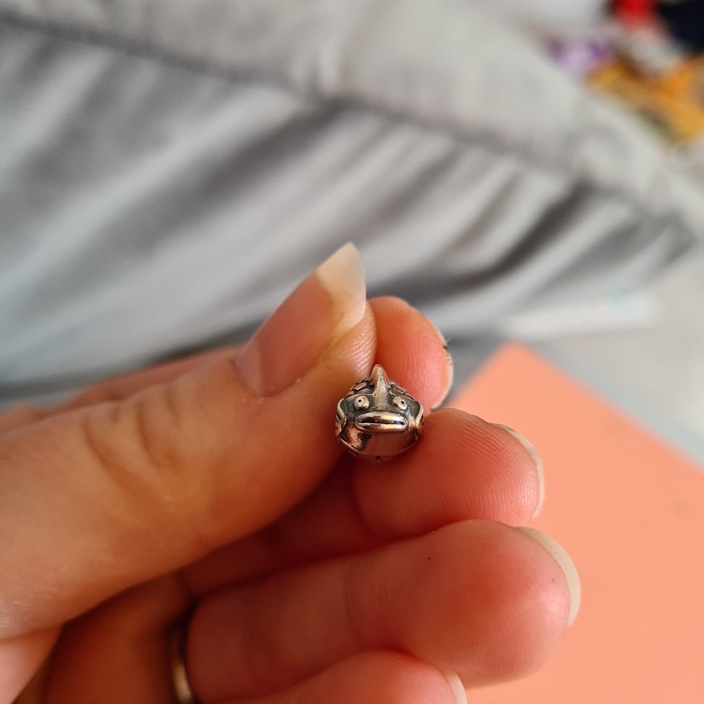 Genuine Pandora Happy Fish Rare and Retired Charm
