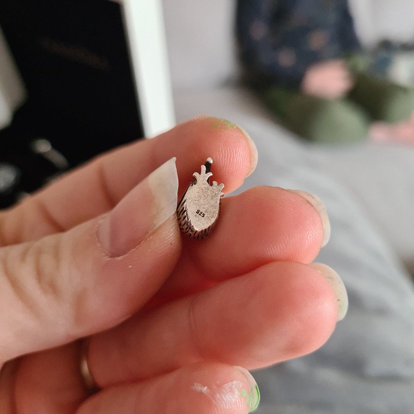 Silver New Zealand Kiwi Bird Charm