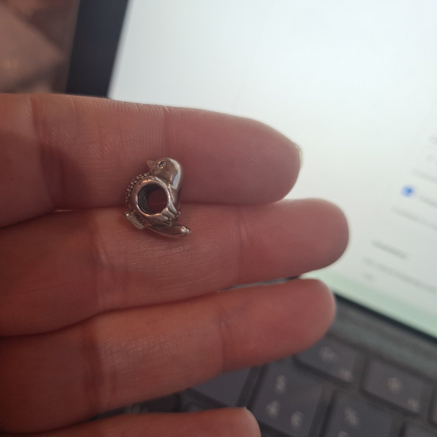 Genuine Pandora Robin Red Pave Bird Charm