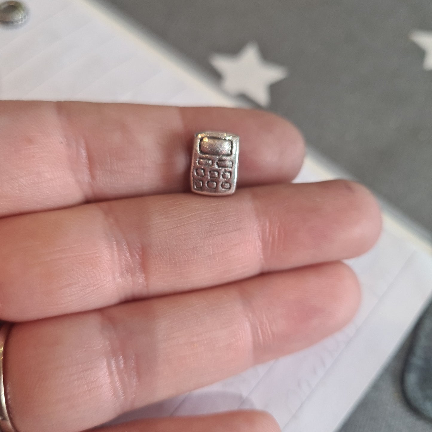 Genuine Pandora Telephone Mobile Phone Rare Retired Original Charm