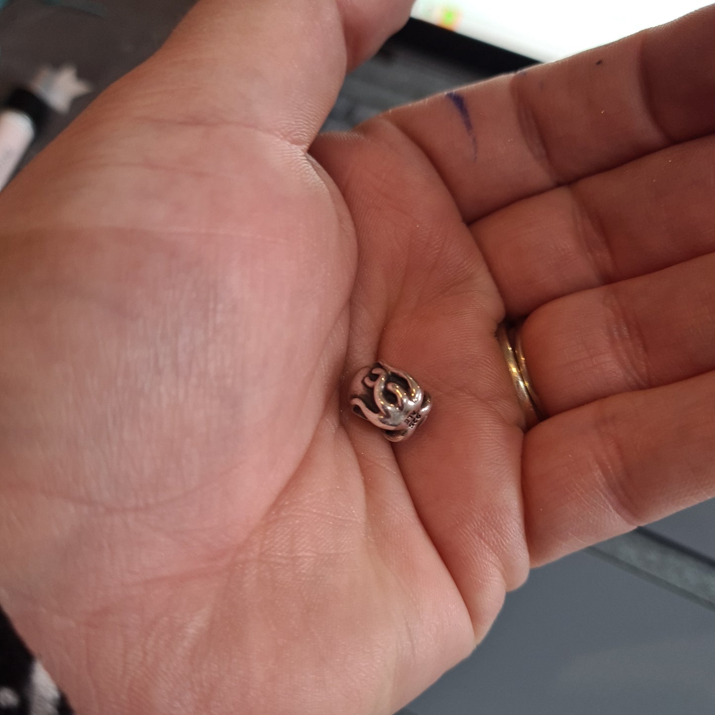 Genuine Pandora Very Rare Octopus Charm Retired With CZ SALE