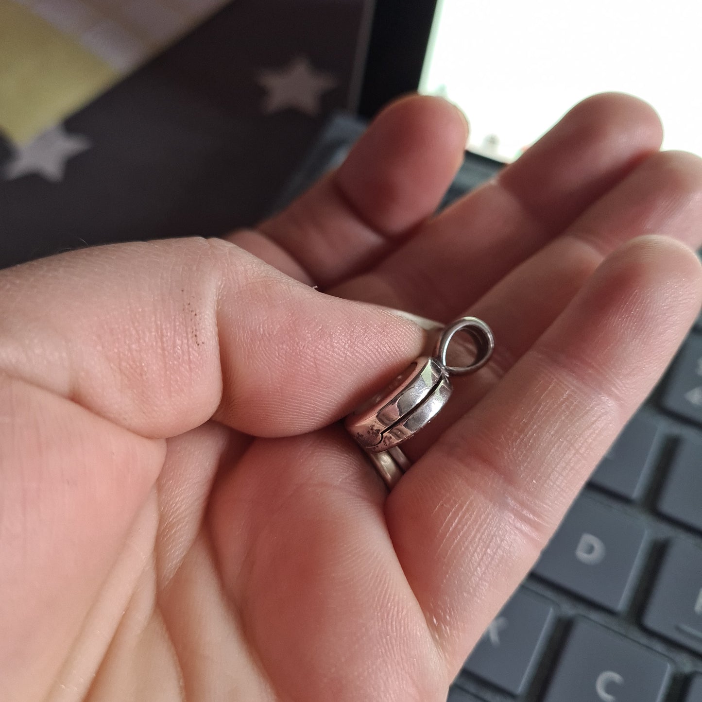 Genuine Pandora Memory Locket Small Holds One Petite - Metal Choice