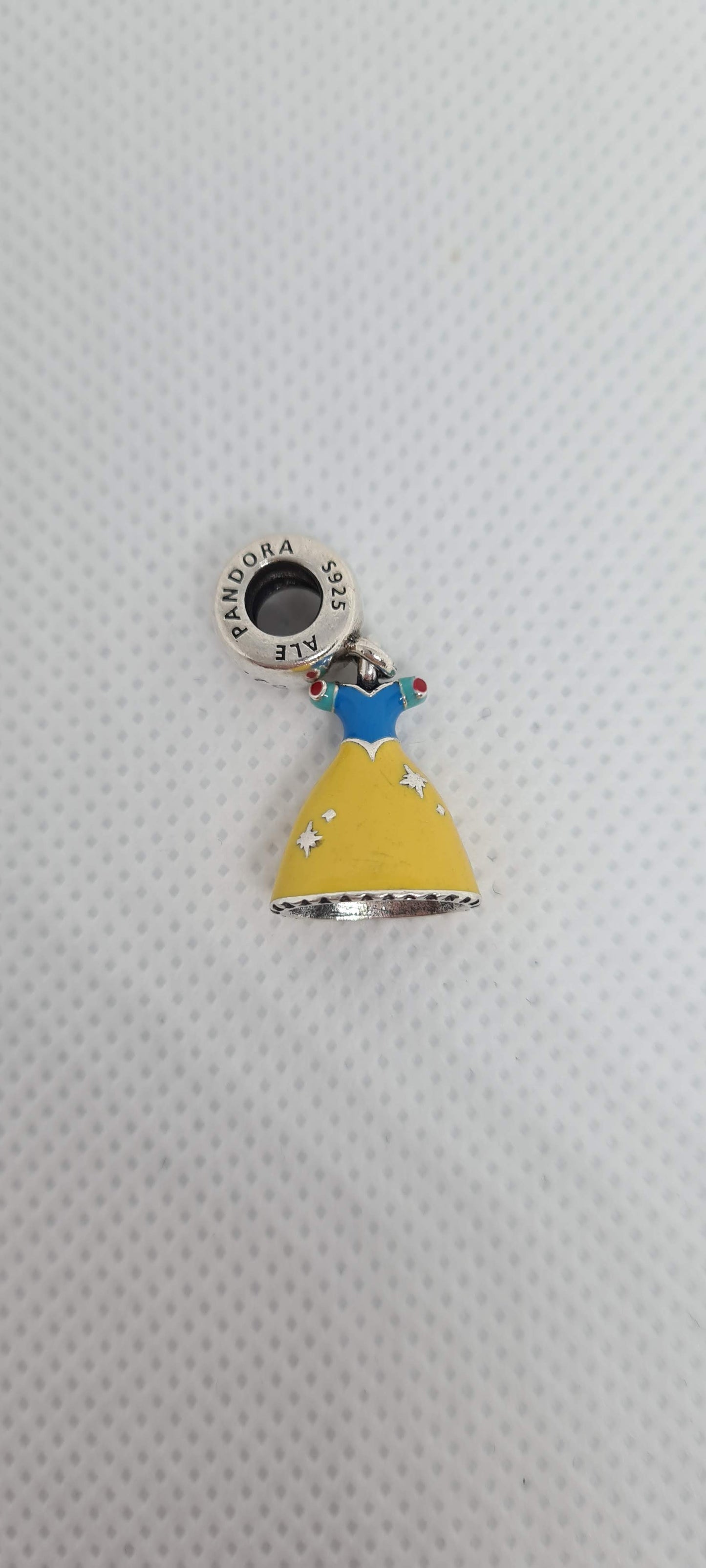 Genuine Pandora Snow White Dress Dangle Charm