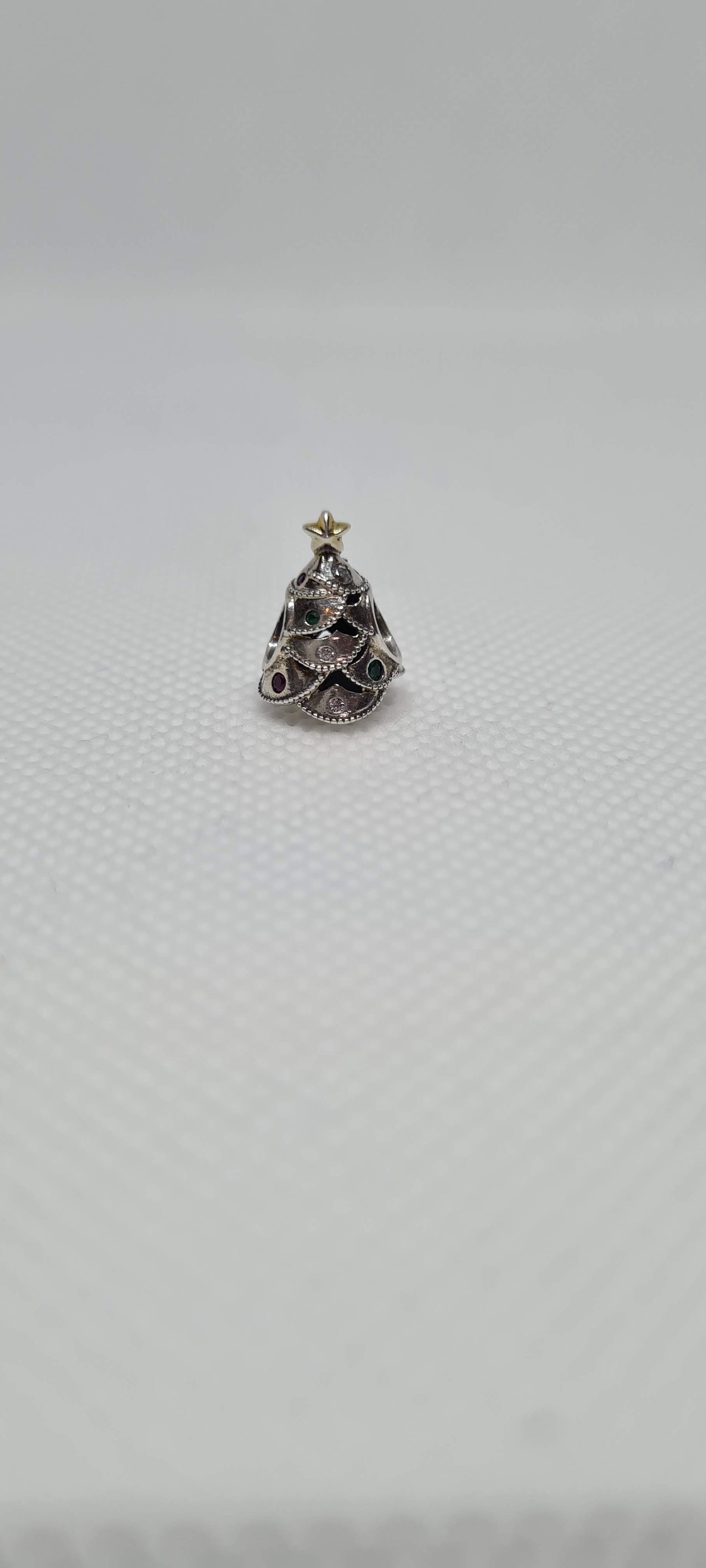 Genuine Pandora Christmas Sparkling Tree Colourful Lights Two Tone