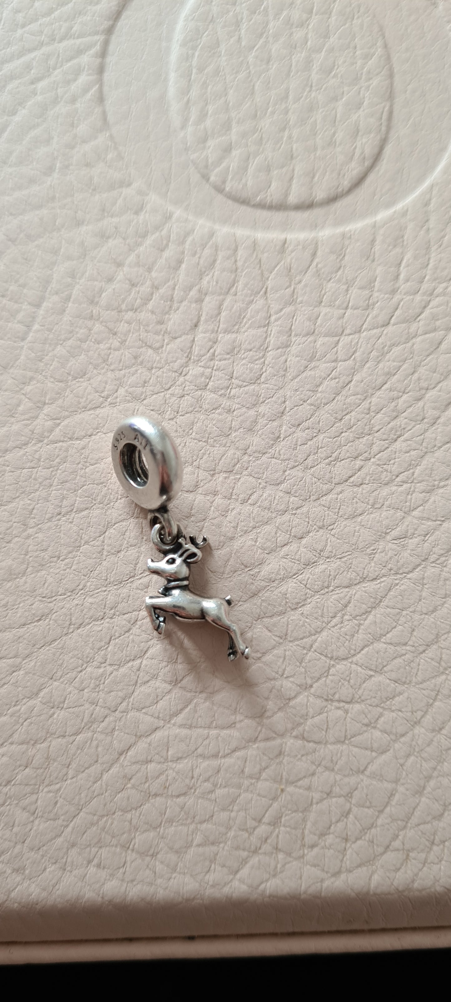 Genuine Pandora Christmas Reindeer Charm Defect