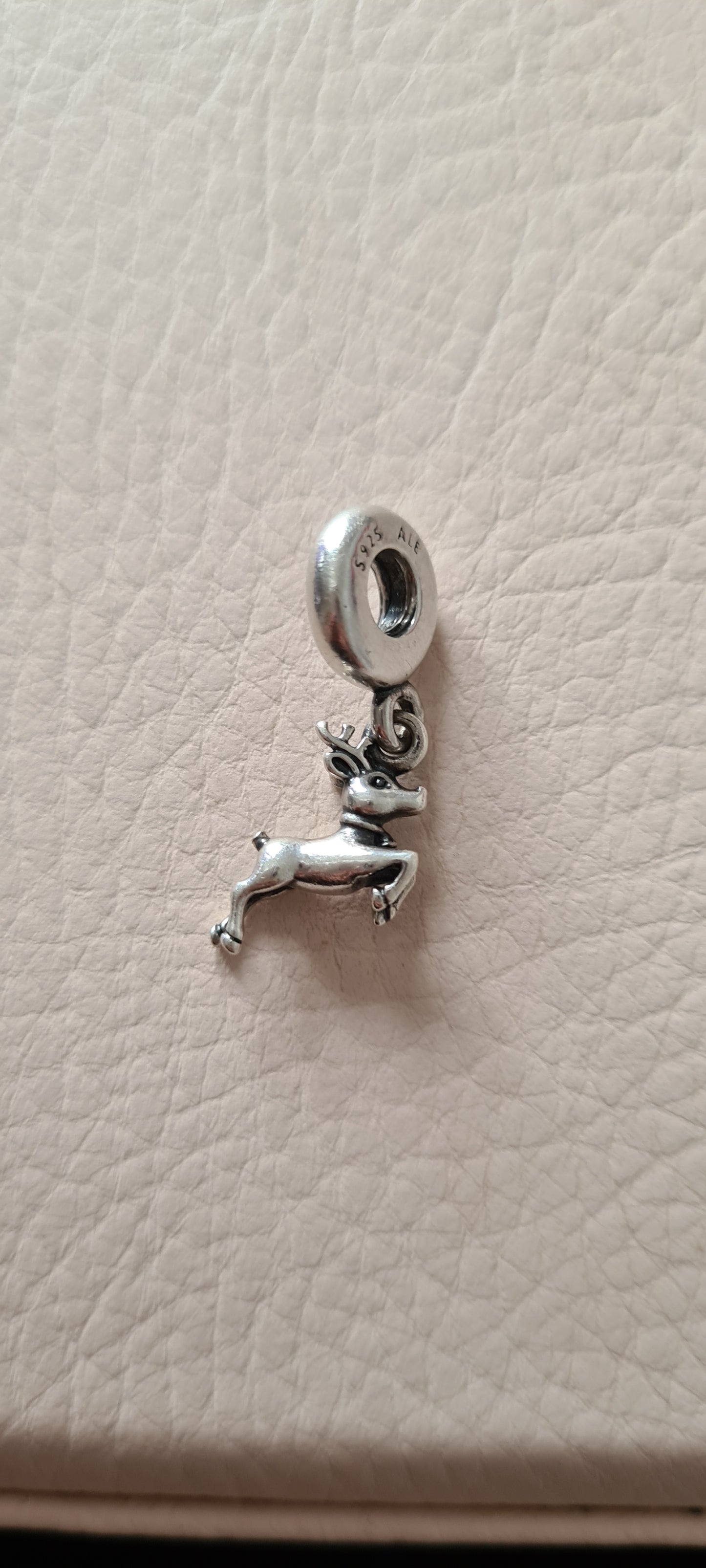 Genuine Pandora Christmas Reindeer Charm Defect