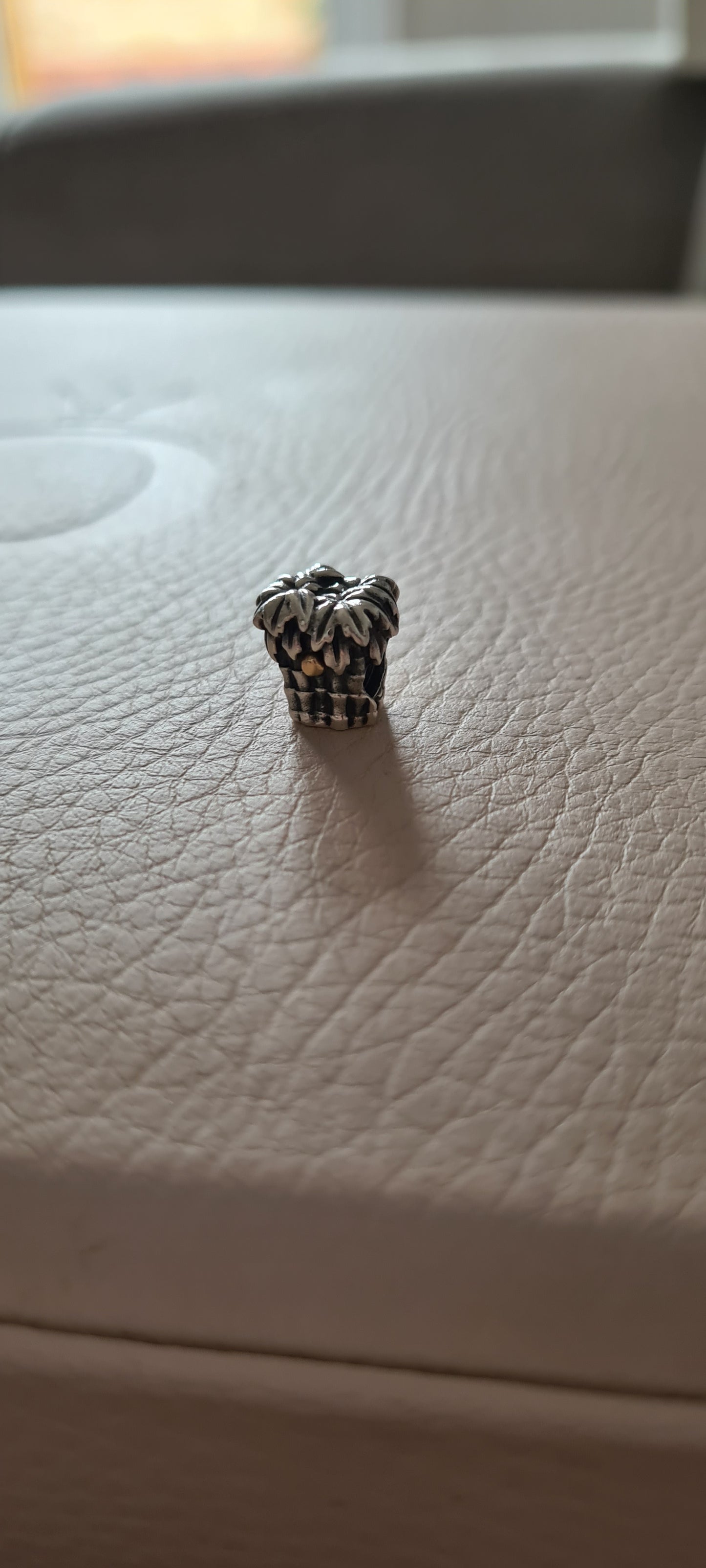 Genuine Pandora Two Tone Palm Tree with Gold Coconuts