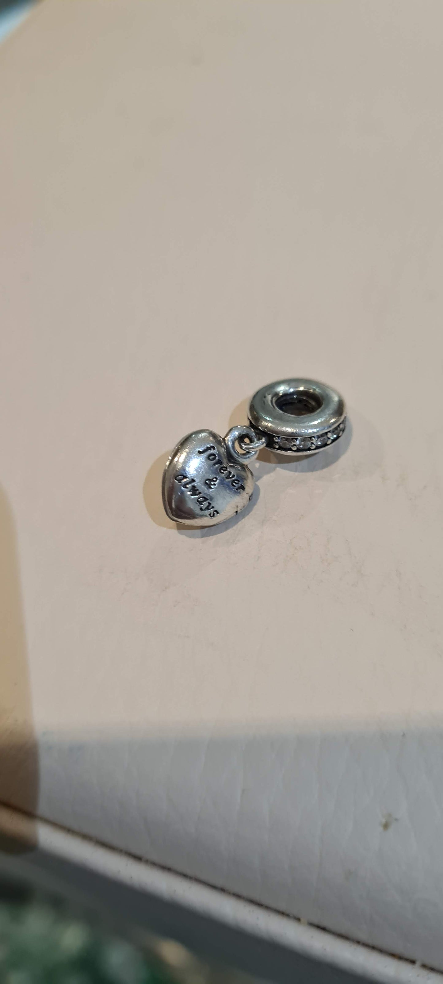 Genuine Pandora My Beautiful Wife Forever and Always Locket Charm