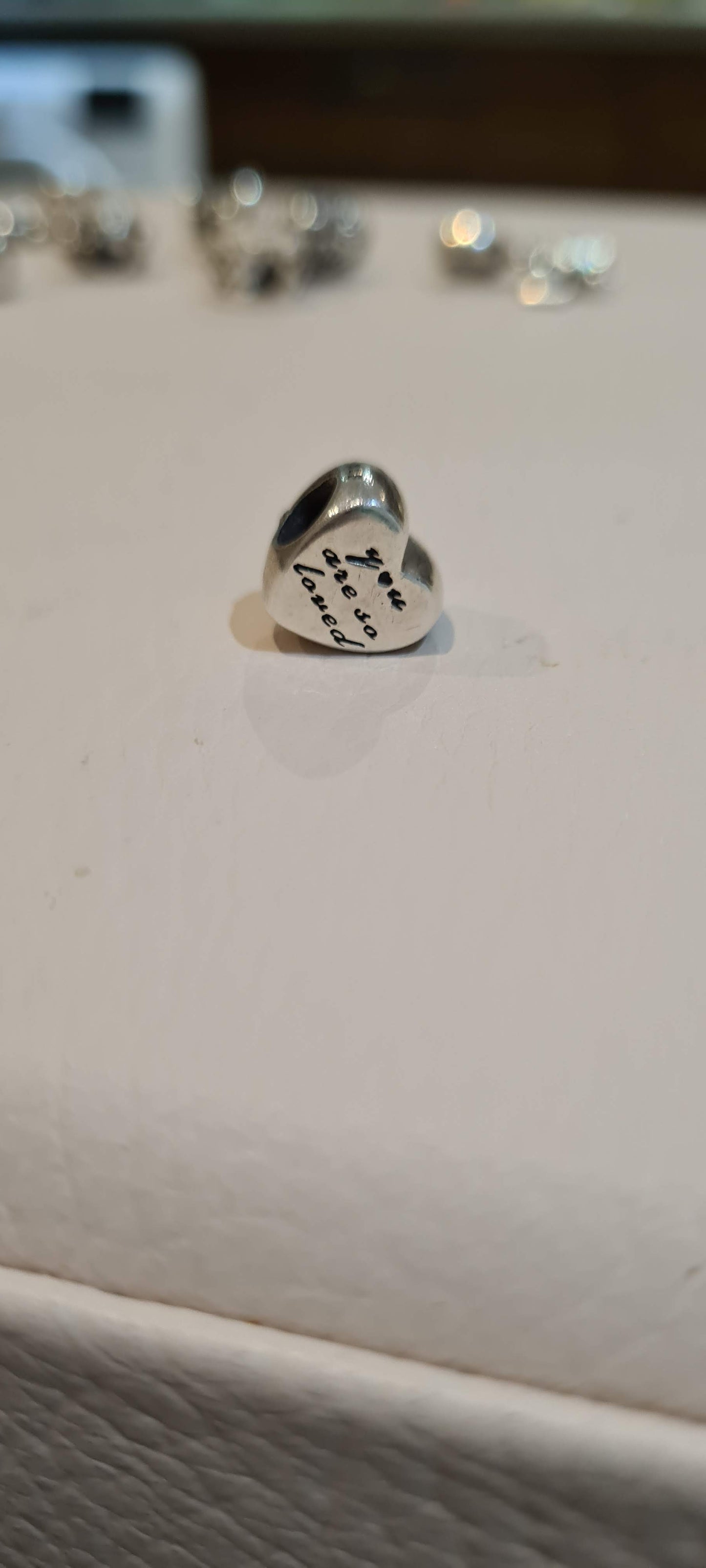 Genuine Pandora You are So Loved Heart Charm