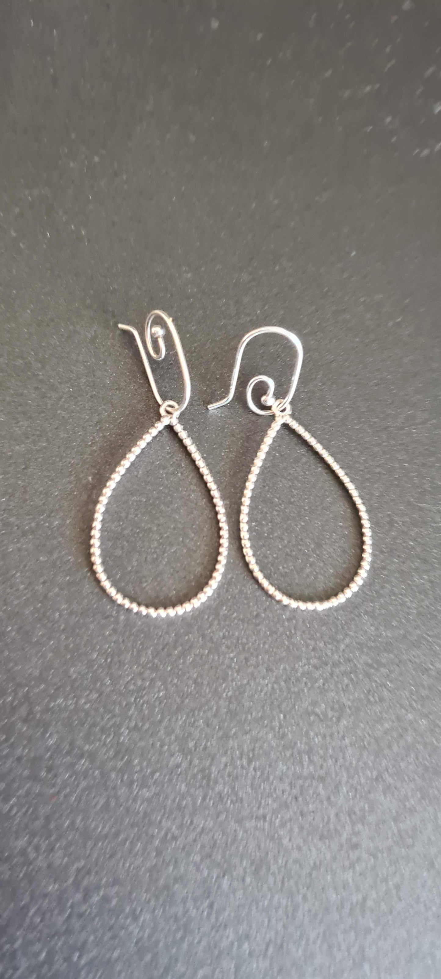 Genuine Pandora Dangle Earrings and Large Hoops Compose