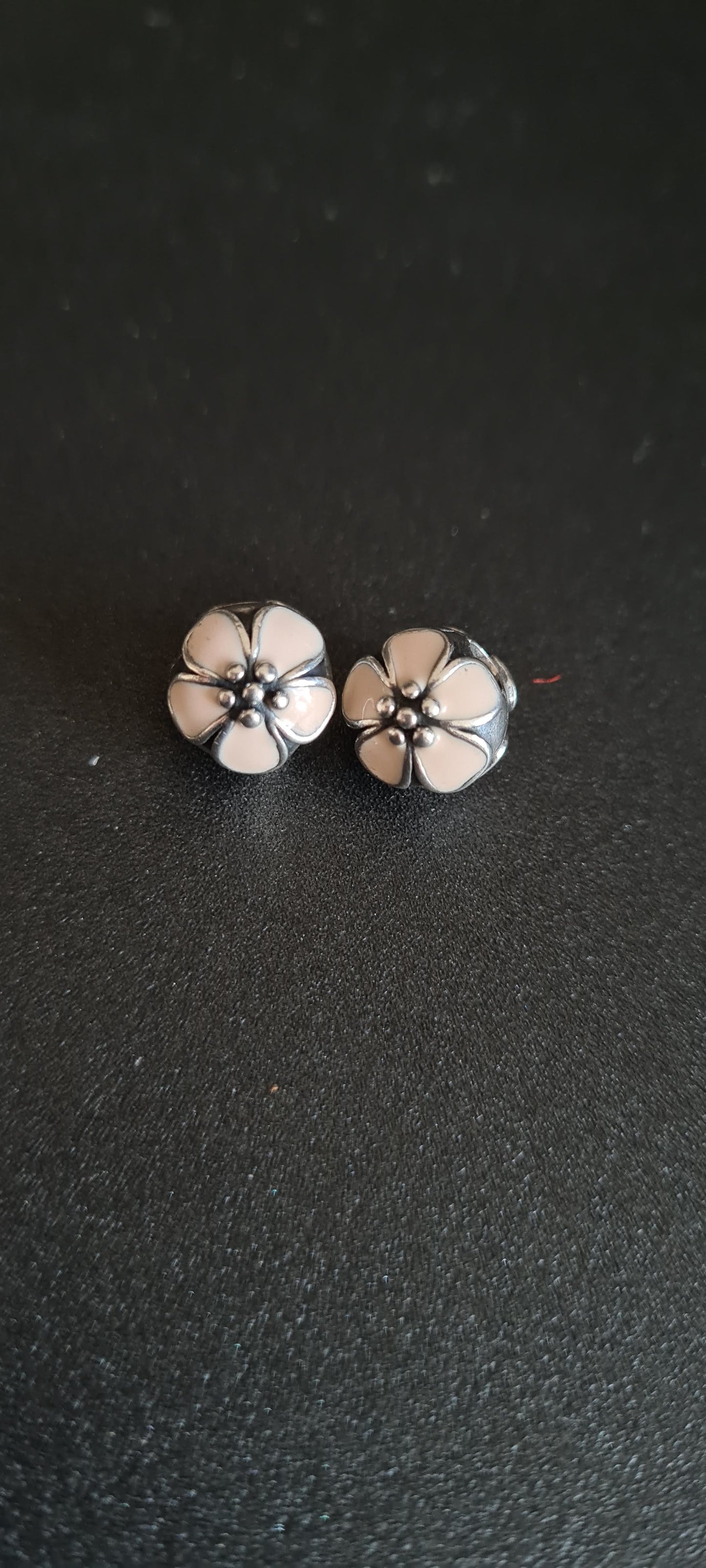 Genuine Pandora Pink Cherry Blossom Clips