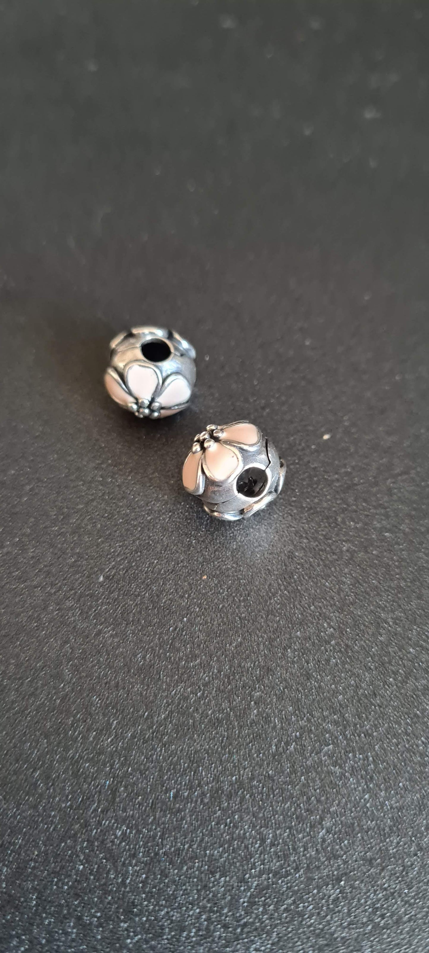 Genuine Pandora Pink Cherry Blossom Clips