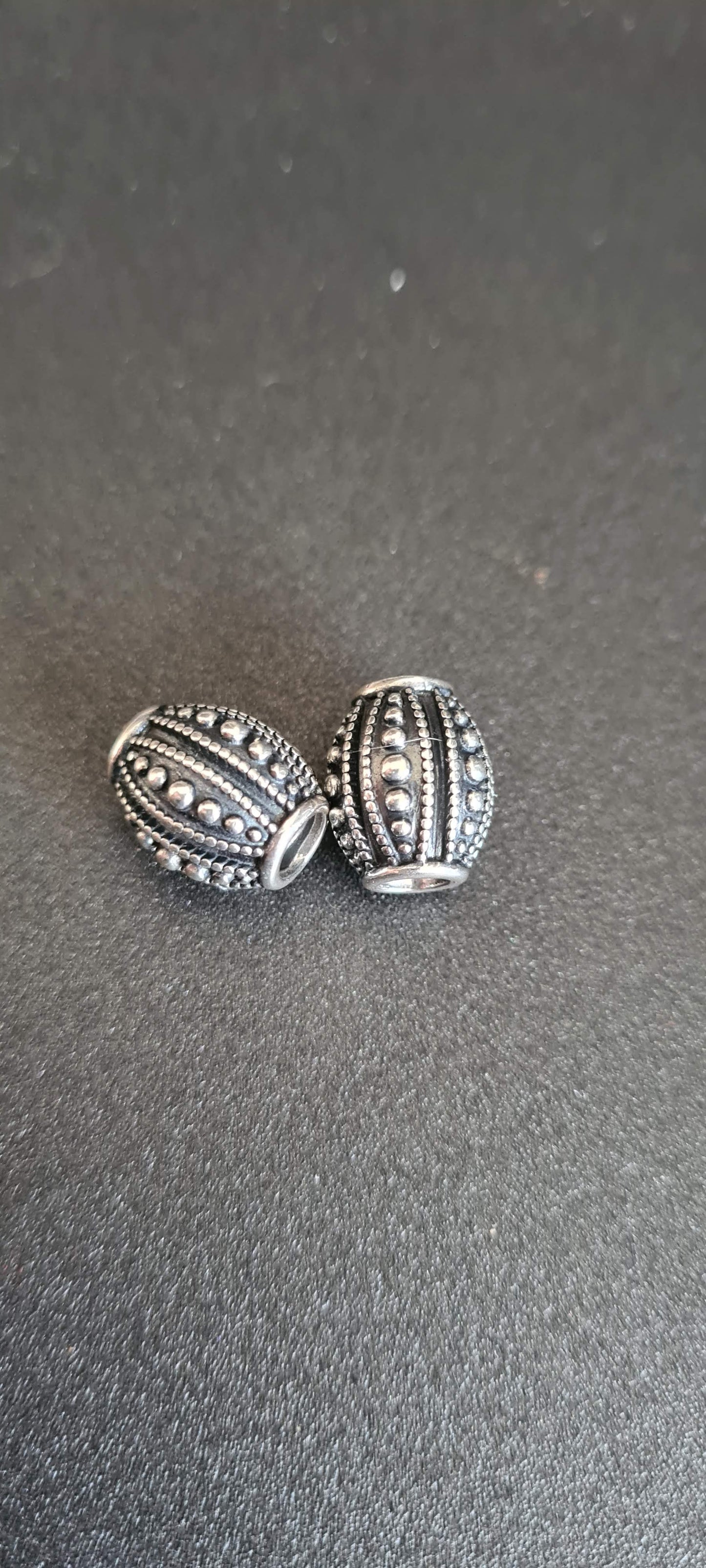 Genuine Pandora Rare Old Style Charms Silver Oxidised Charm