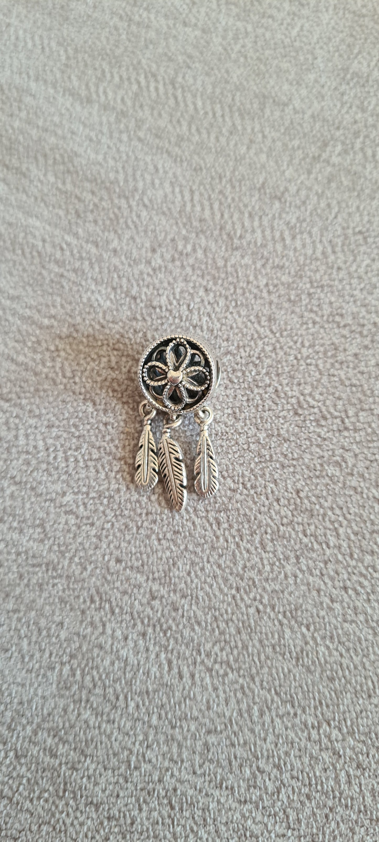 Genuine Pandora Dream Catcher Charm Follow Your Dreams Charm Dangle