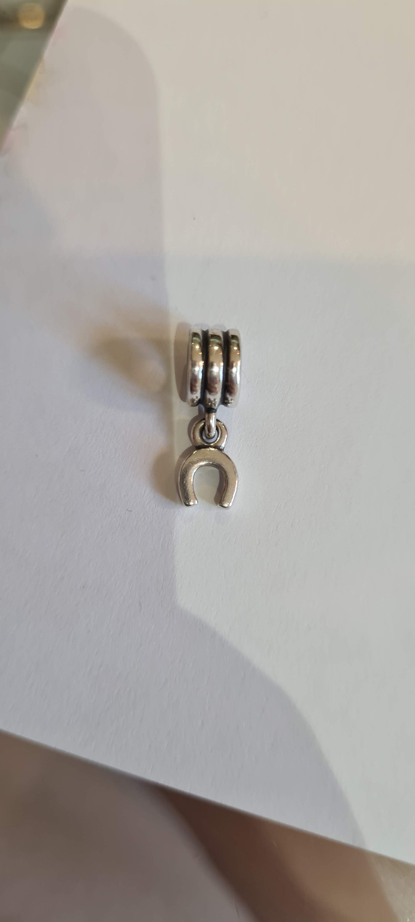 Genuine Pandora Horse Shoe Equestrian Charm Good Luck Wedding Charm