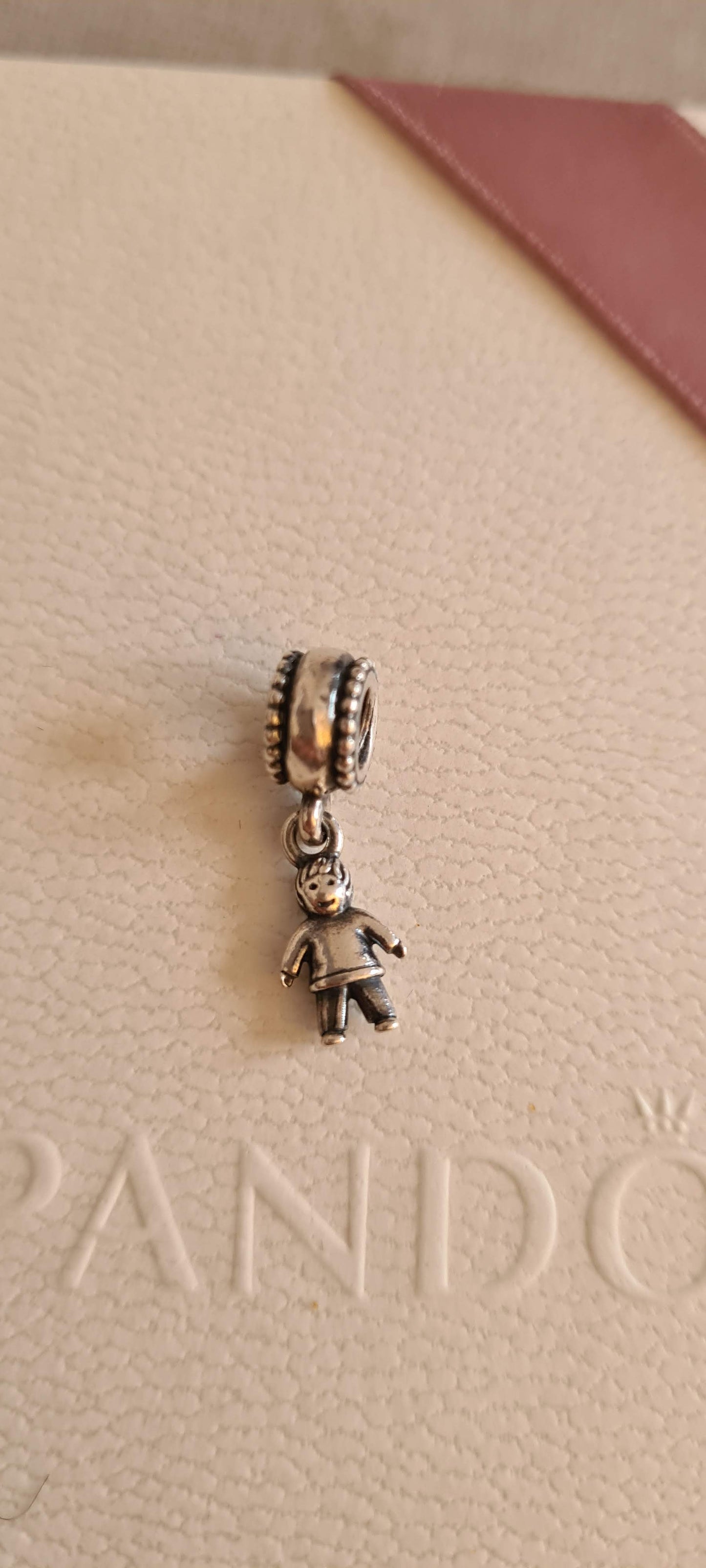 Genuine Pandora Little Boy Son Dangle Charm
