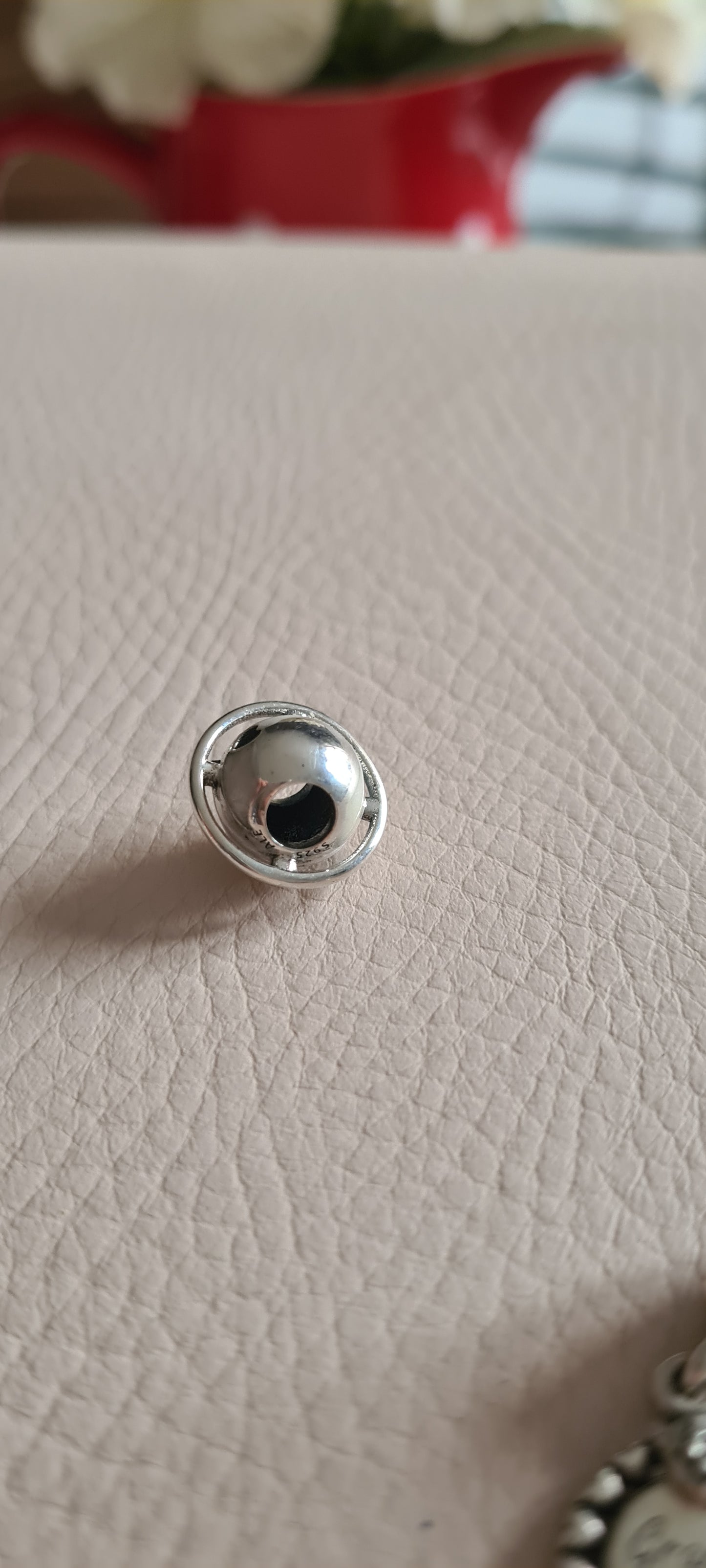 Genuine Pandora Planet of love charm