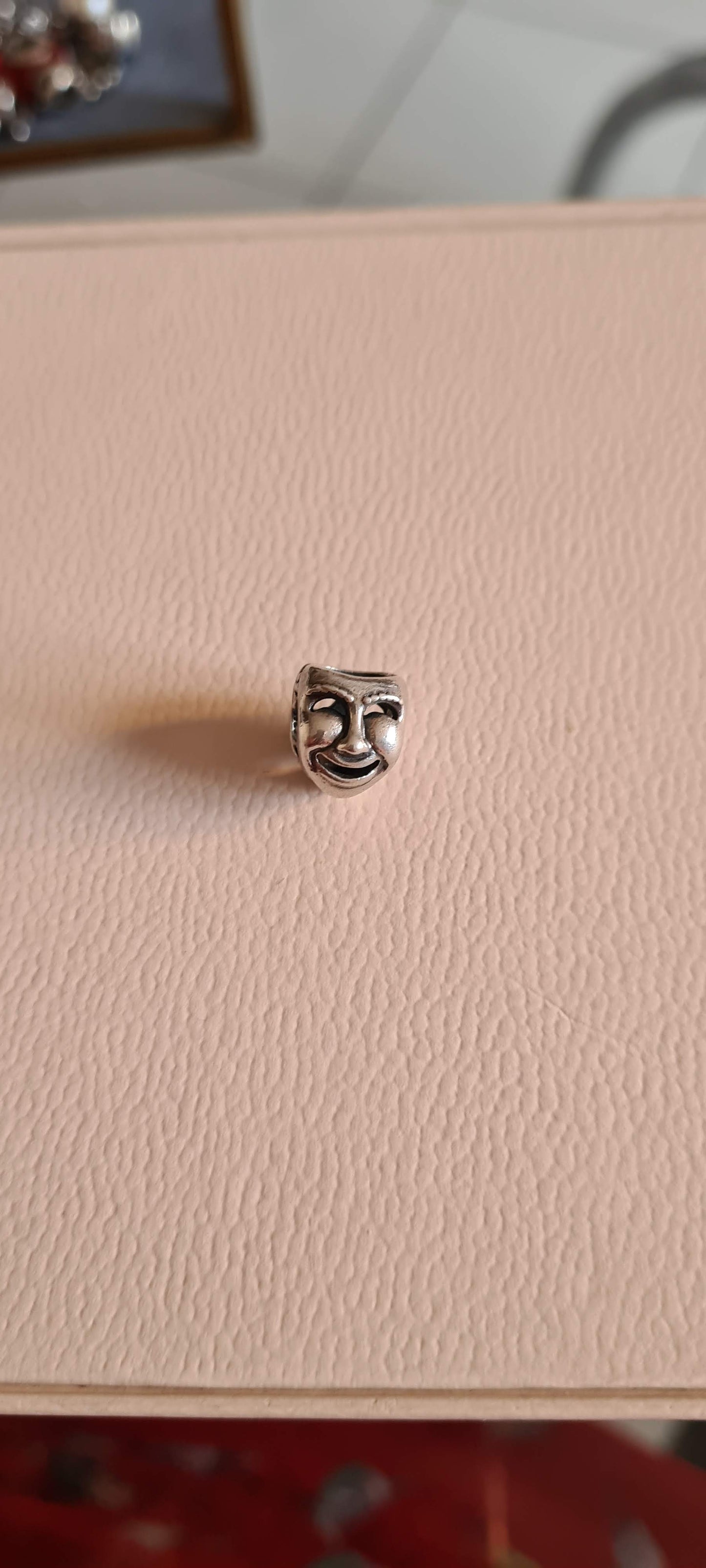 Genuine Pandora Theatre Mask Charm To Be Or Not To Be RARE