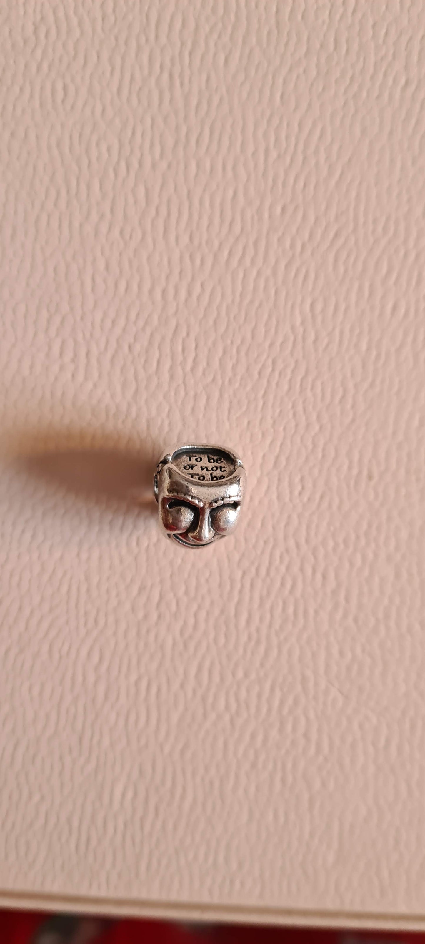 Genuine Pandora Theatre Mask Charm To Be Or Not To Be RARE