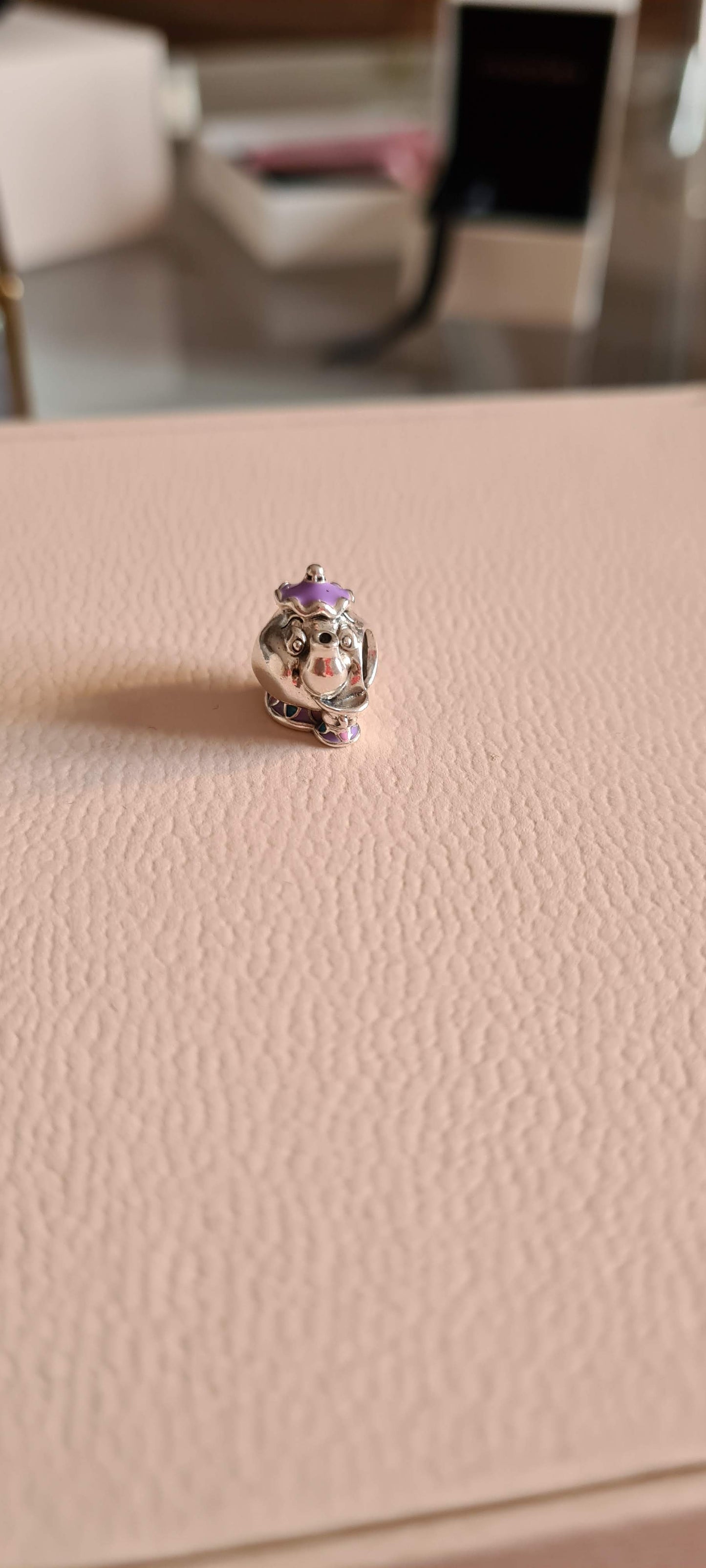 Genuine Pandora Disney Mrs Potts and Chip Teapot and Teacup