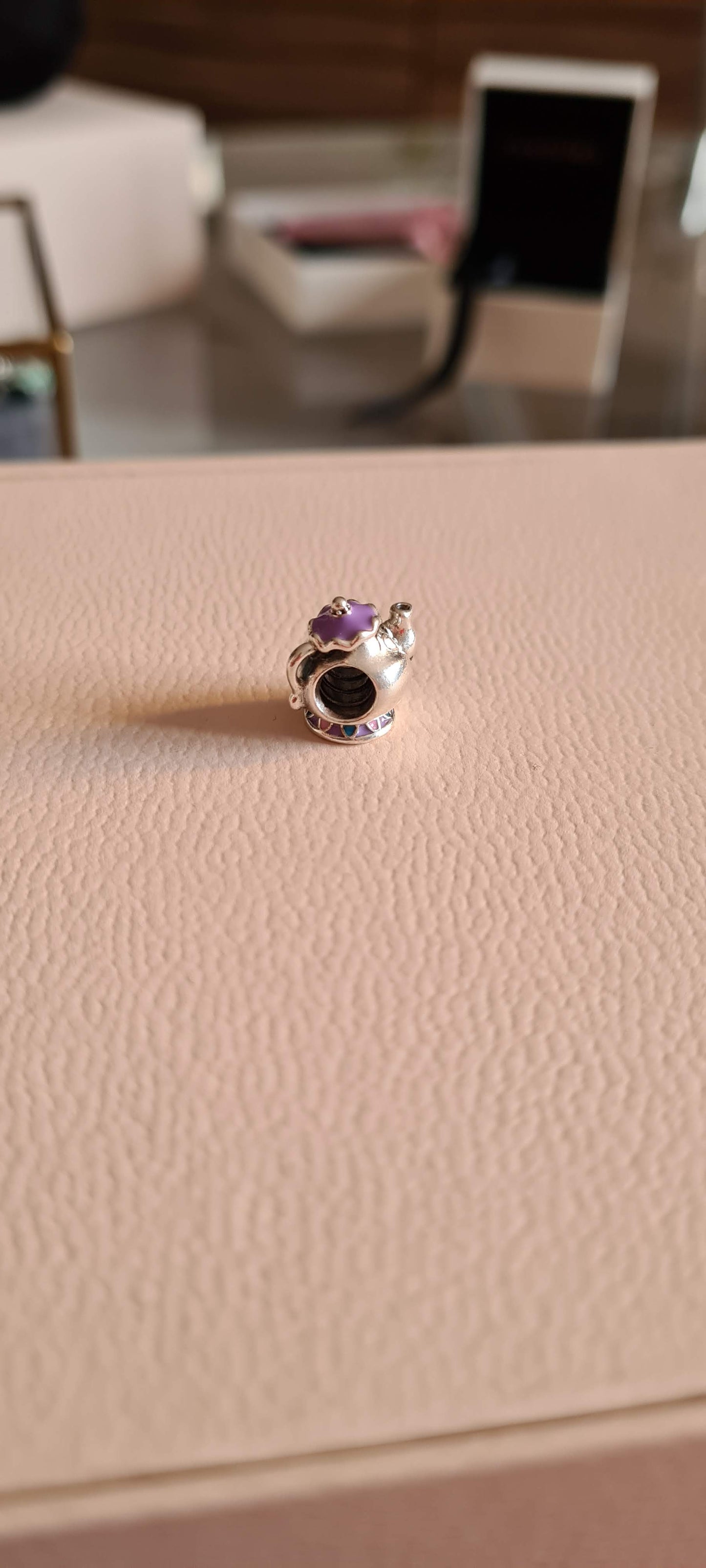 Genuine Pandora Disney Mrs Potts and Chip Teapot and Teacup