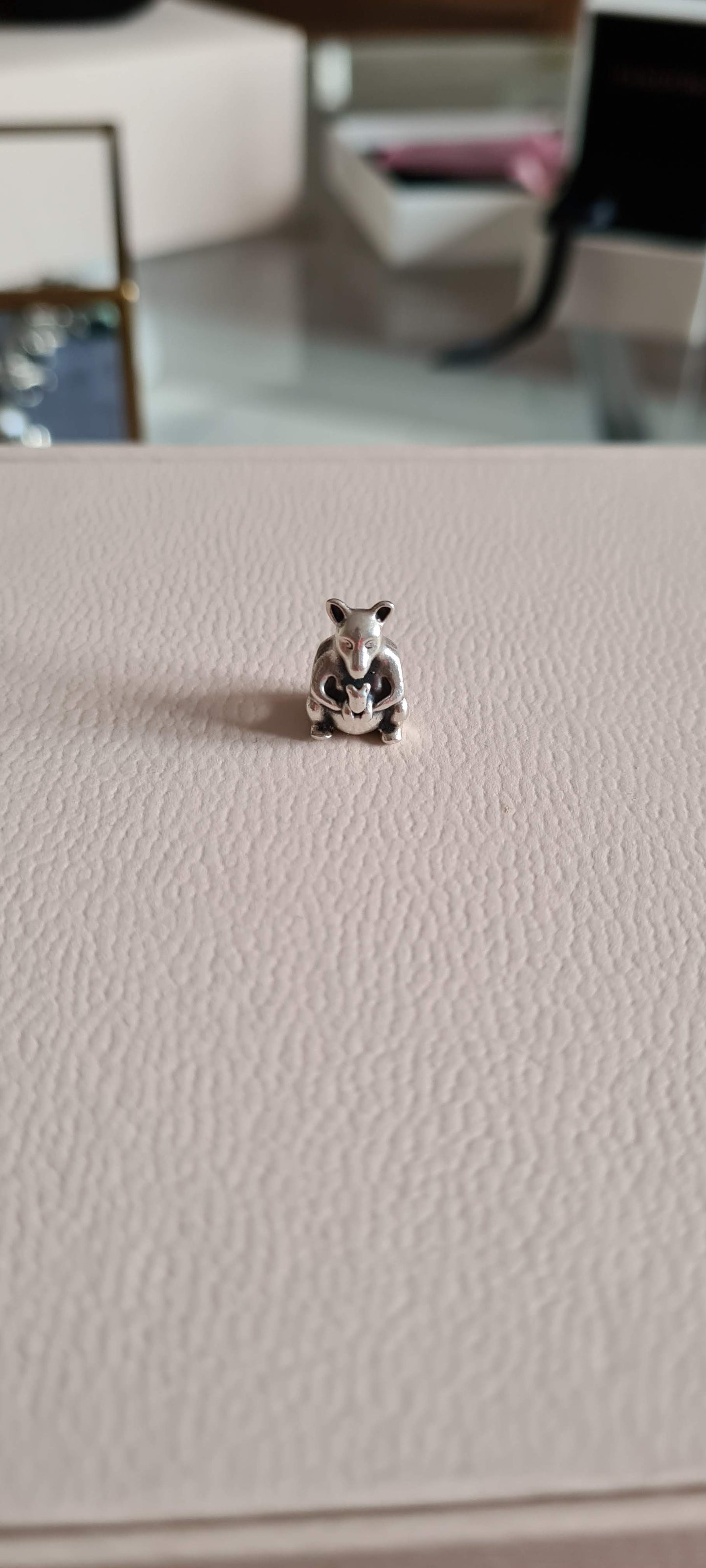 Genuine Pandora Kangaroo and Baby Roo Charm Australia