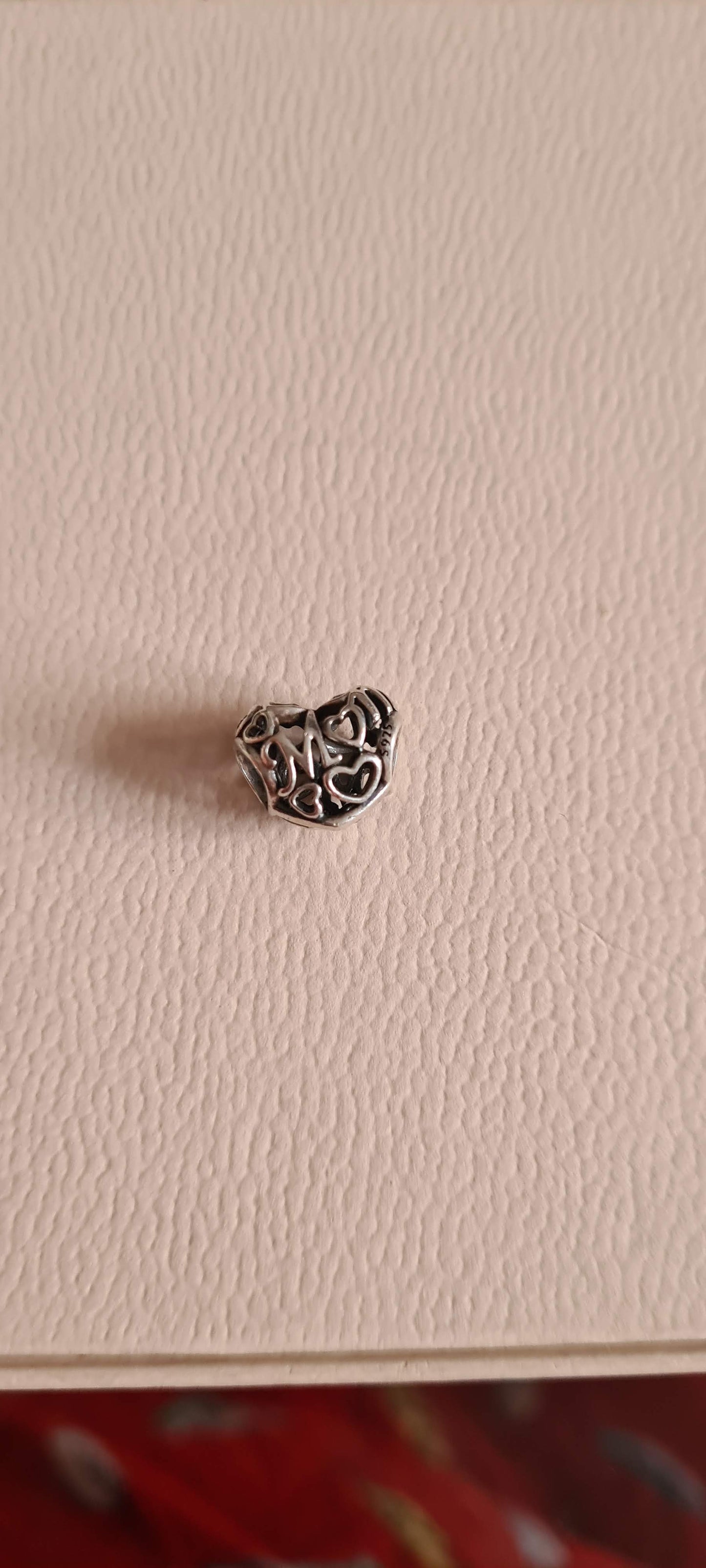 Genuine Pandora Mum/ Mom Openwork Charm