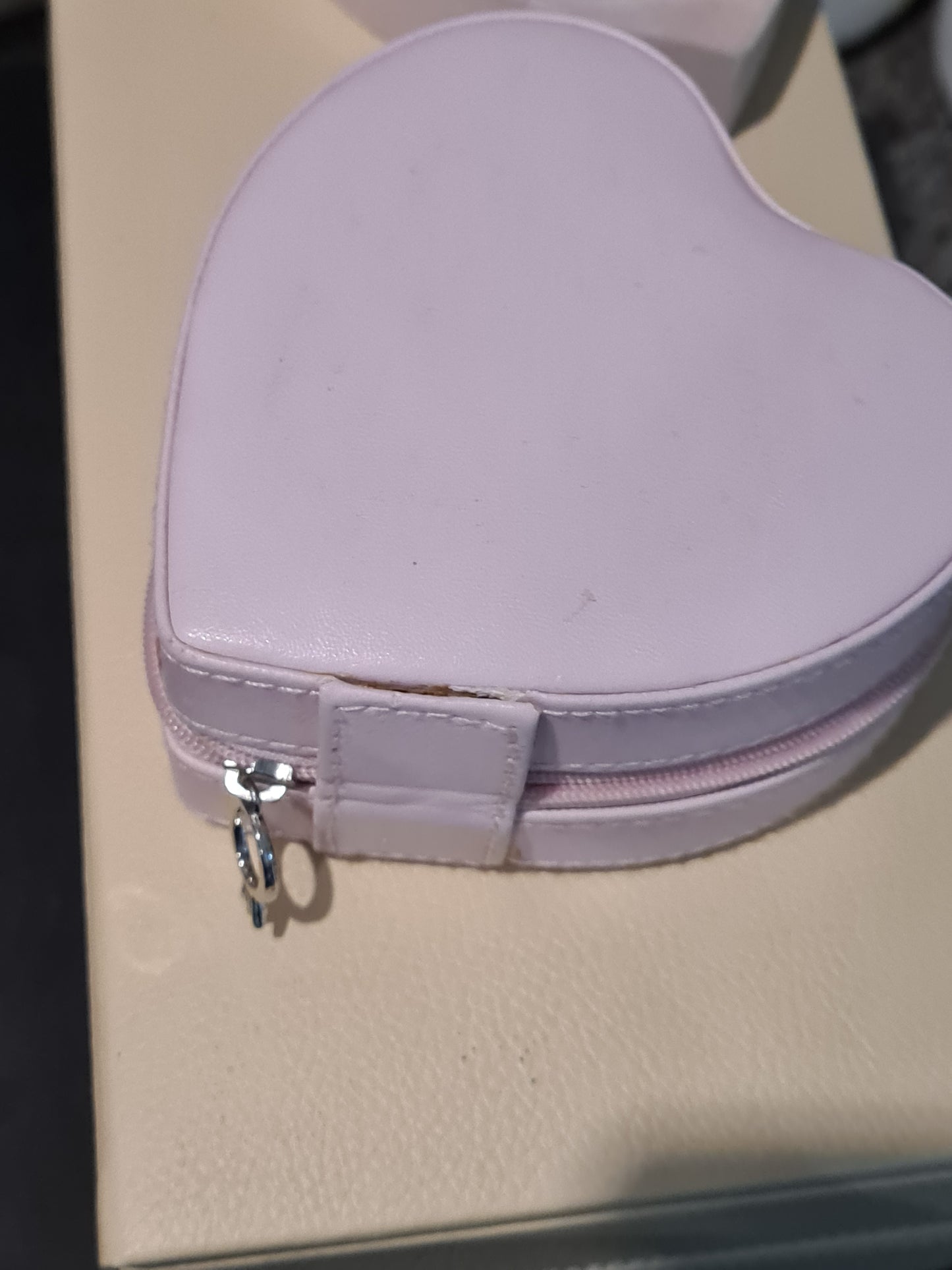 Genuine Pandora Pale Pink Love Heart Jewellery Box