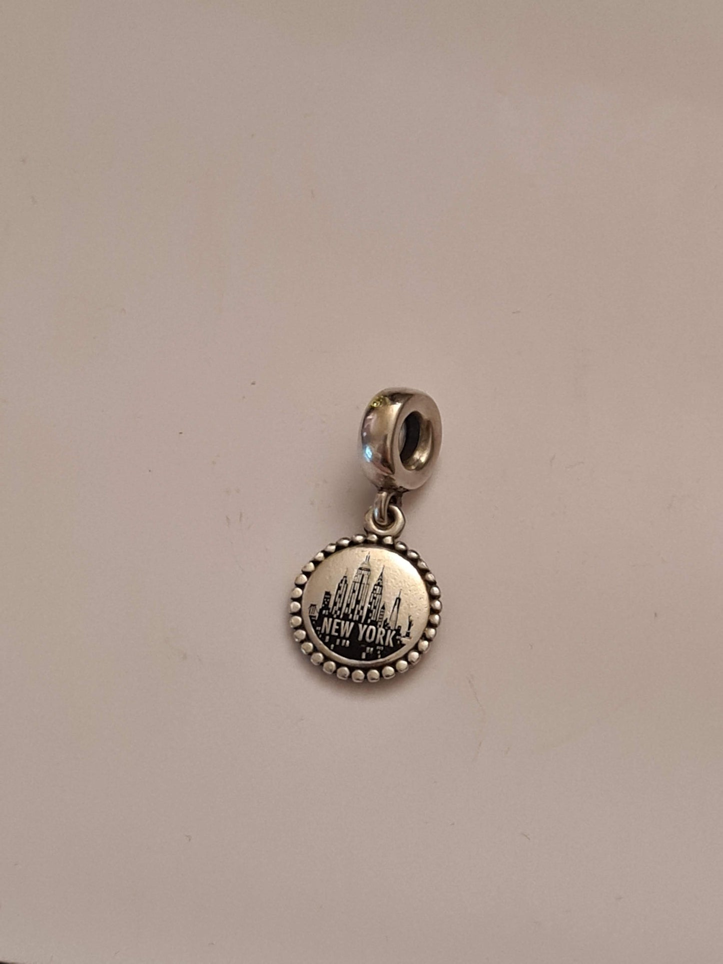 Genuine Pandora New York Charm Travel Dangle Charm