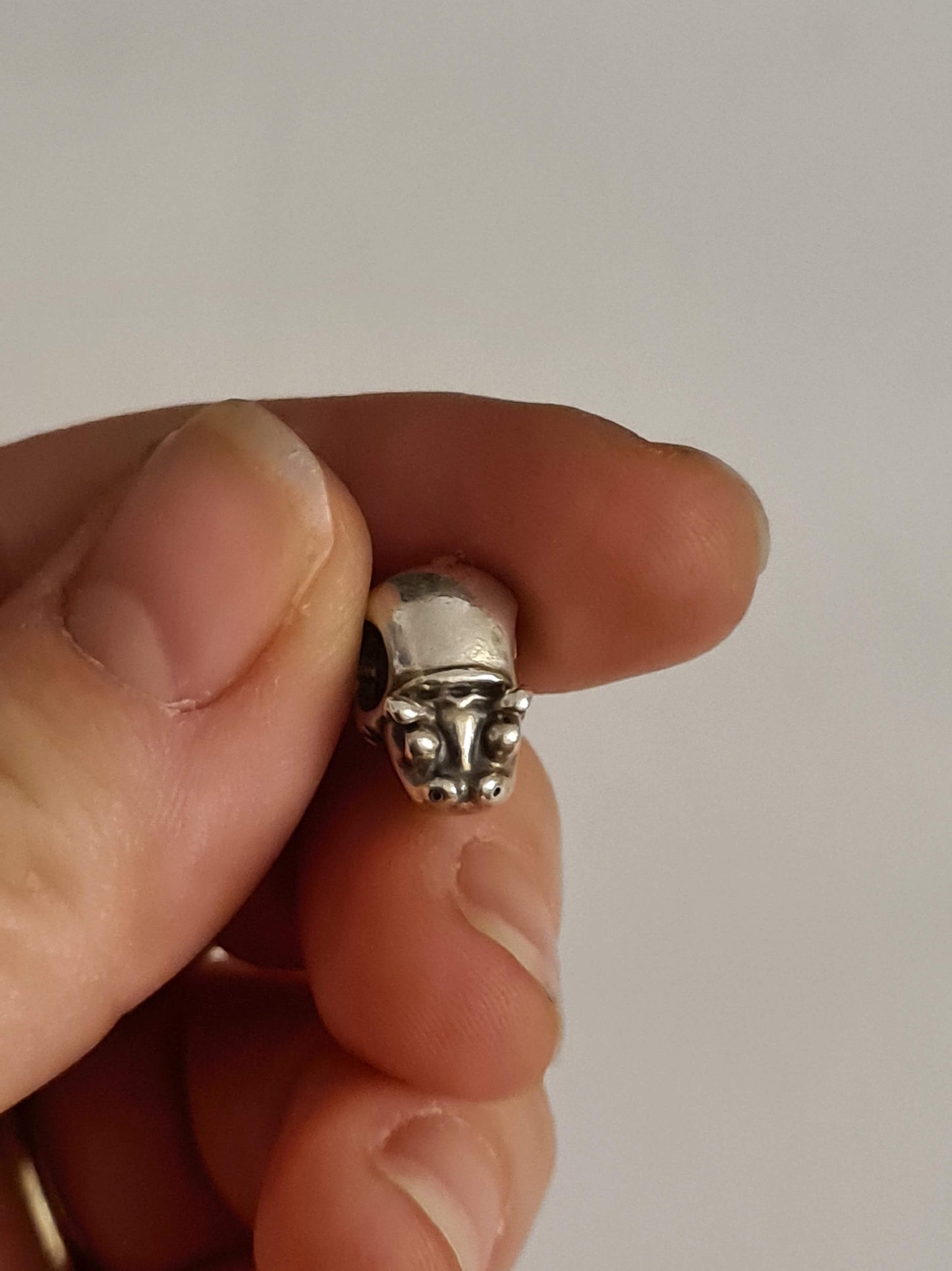 Genuine Pandora Hippo Safari Charm HTF Animal