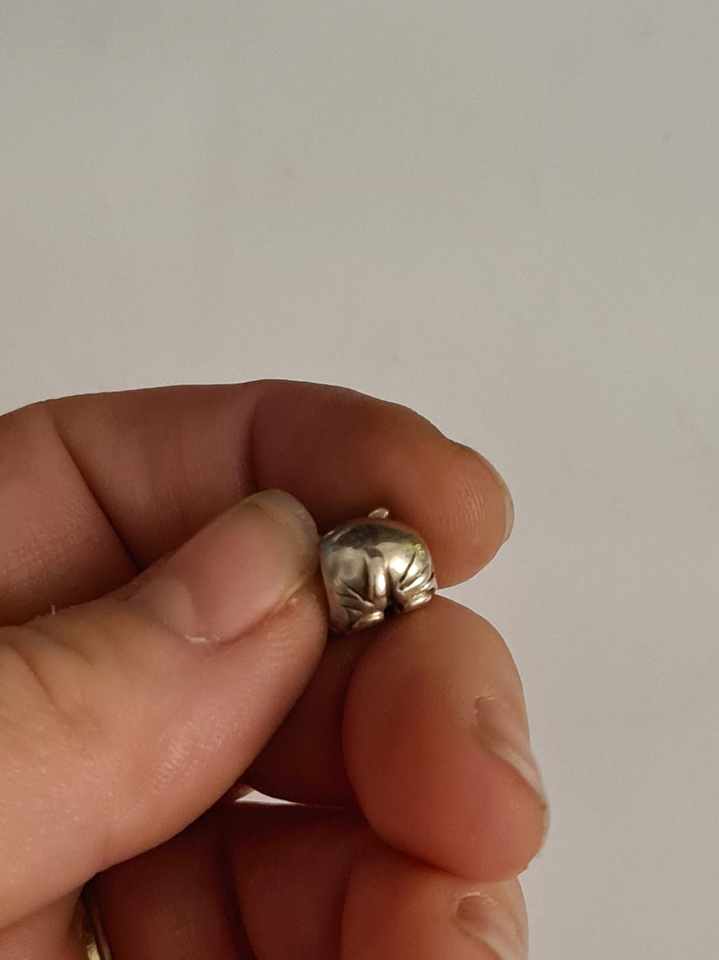 Genuine Pandora Hippo Safari Charm HTF Animal