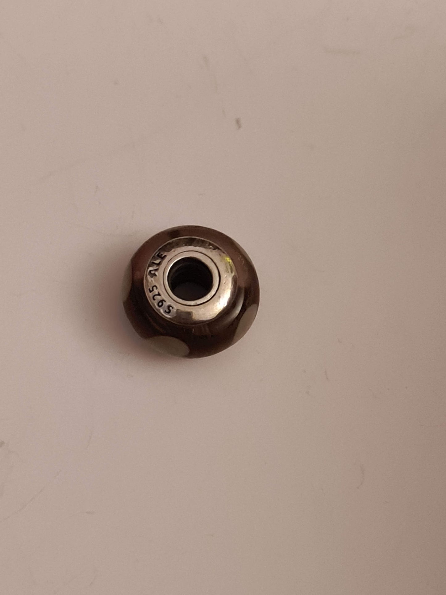 Genuine Pandora Heart Murano Glass Charm In Two different Colours