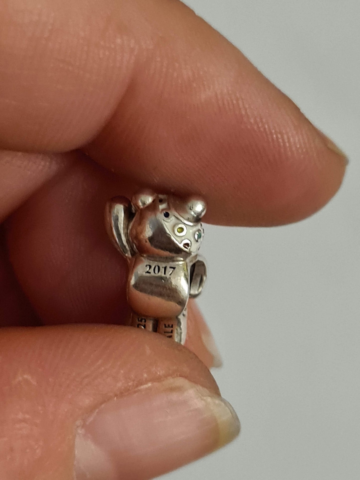 Genuine Pandora Pudsey Bear Children in Need 2017 Charm HTF