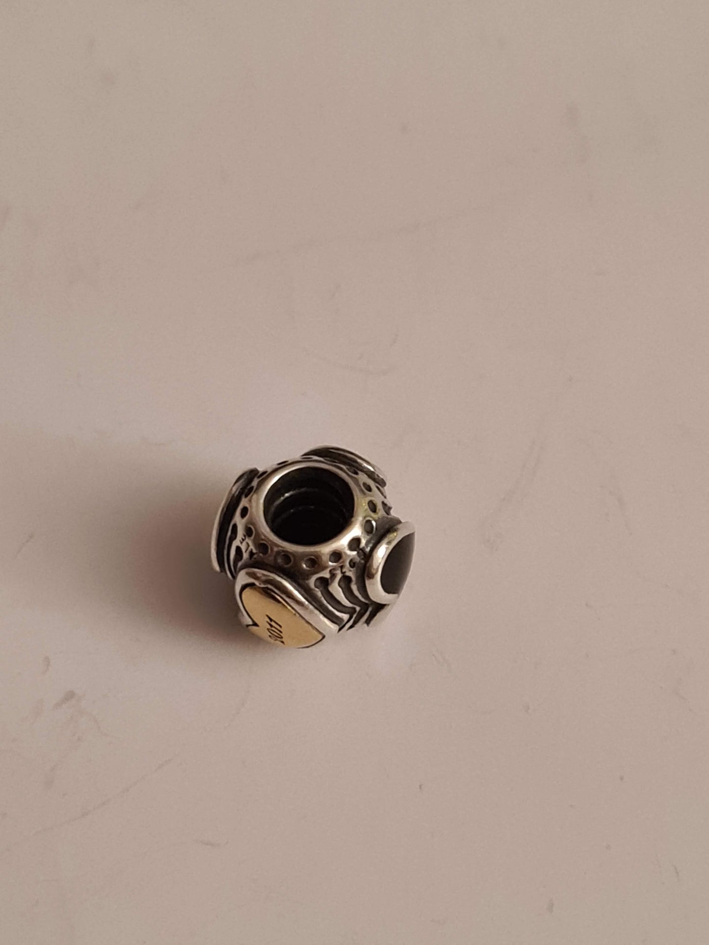 Genuine Pandora Black Friday 14k Heart 2011 Charm