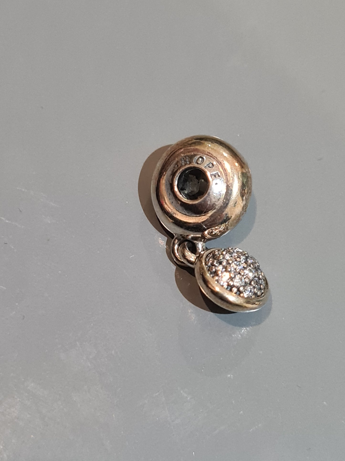 Genuine Pandora Hope Essence Me Dangle Pave Charm